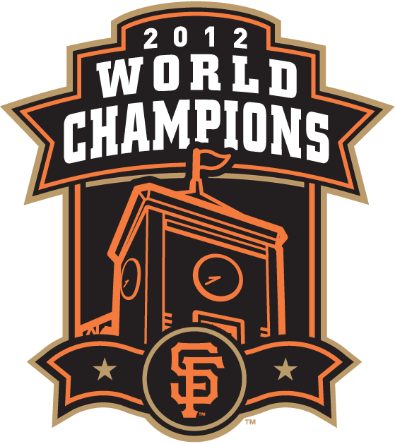 San Francisco Giants 2012 Champion Logo DIY iron on transfer (heat transfer)